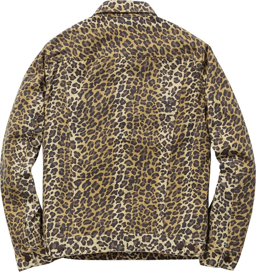 Leopard Denim Jacket view 2